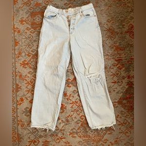 Universal Thread high rise vintage straight jeans, size 10